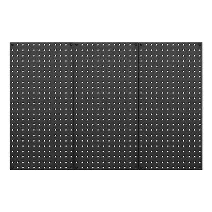 Metall-Stecktafelplatten, 3 Platten, 61 x 30 cm, Wand-Organizer für Garagenwerkzeuge