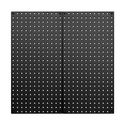 Metal Pegboard Panels 2 Panels 32" x 16" Wall Organizer for Garage Tool