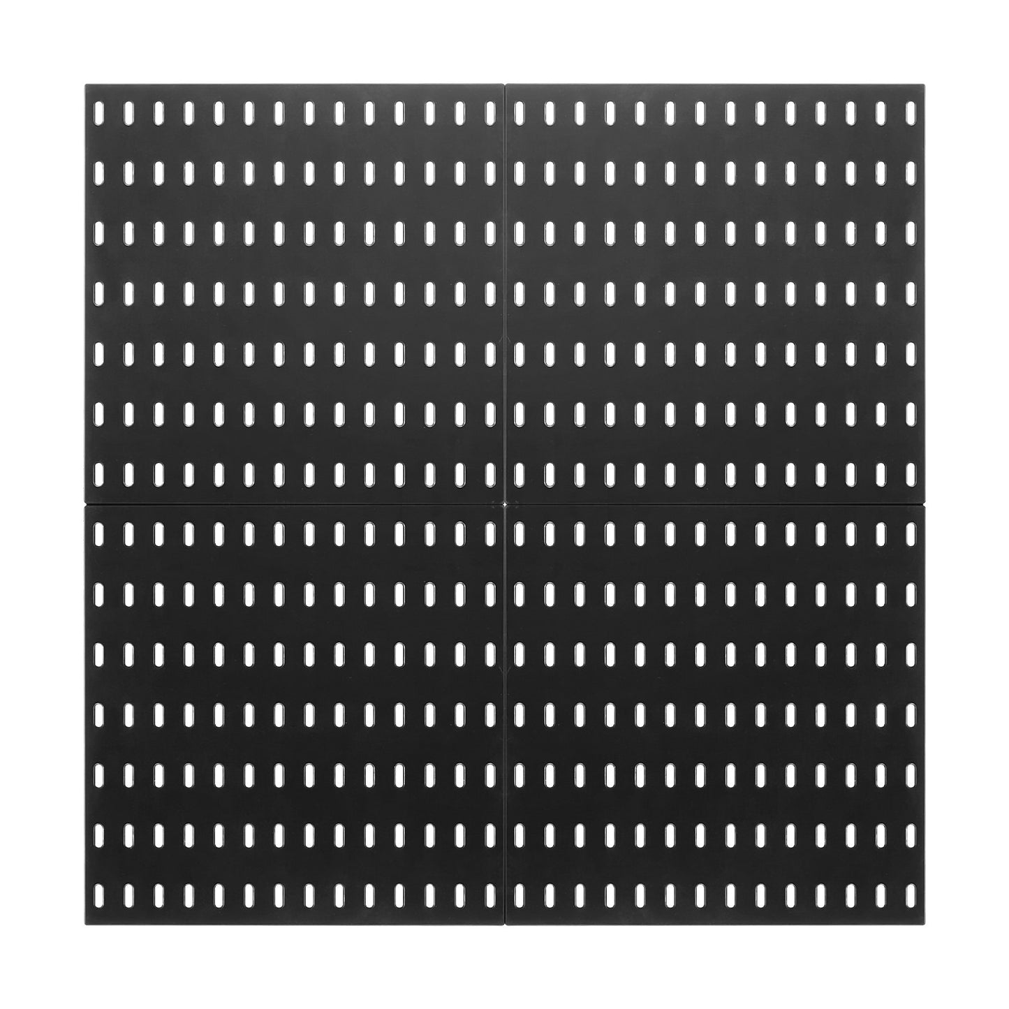 Pegboard Combination Kit 11 x 11" plast Pegboard 4 paneler för hem svart