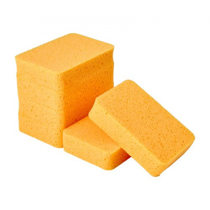 Scrub Sponge, 6-Pack Non-Scratch Cleaning Sponges for Home, Bathroom & More, Zero Scratch Dish Scrubber, Large Household Scrubbing Sponges, Friendly to Tiles, Marble, Glass and Other Surfaces