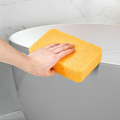Scrub Sponge, 6-Pack Non-Scratch Cleaning Sponges for Home, Bathroom & More, Zero Scratch Dish Scrubber, Large Household Scrubbing Sponges, Friendly to Tiles, Marble, Glass and Other Surfaces