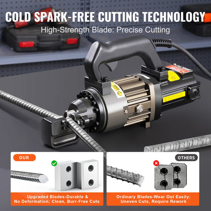 1000 W elektrischer hydraulischer Bewehrungsschneider, schneidet bis zu 5/8 Zoll, 4–16 mm, Nr. 5