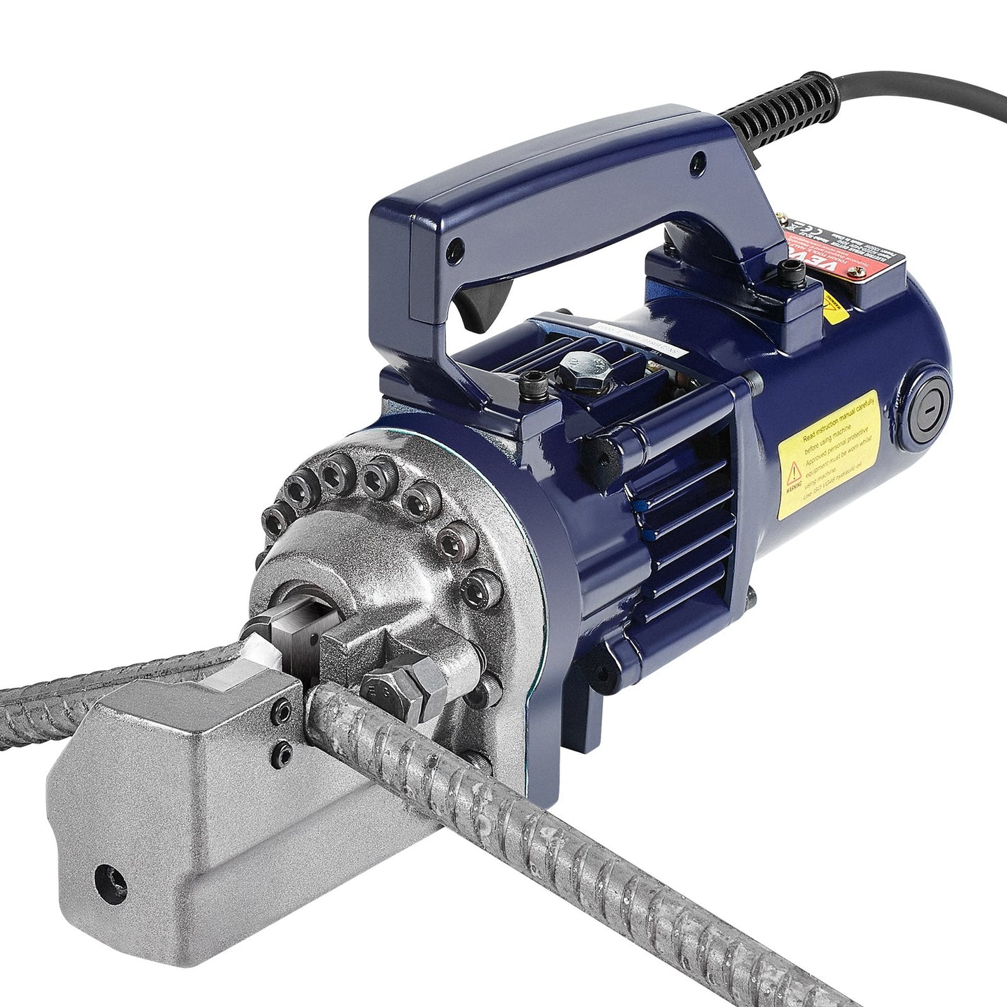 1350W elektrisk hydraulisk armeringsjärnsskärare upp till 7/8 tum #7 (4-22 mm) armeringsjärn