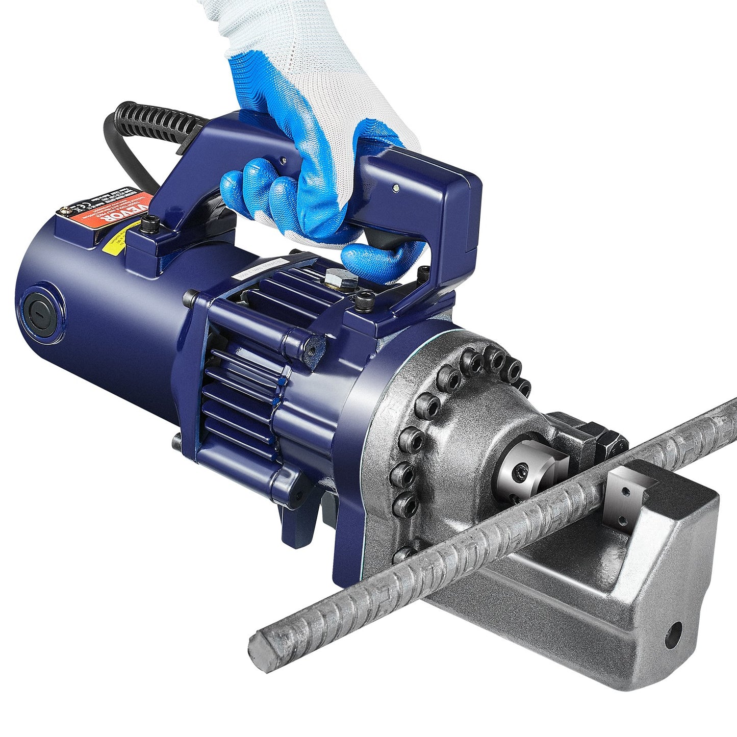 1350W elektrisk hydraulisk armeringsjärnsskärare upp till 7/8 tum #7 (4-22 mm) armeringsjärn