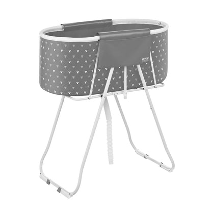 Foldable Dog Bathtub Raised Gray Shower Station for Small and Medium Pets