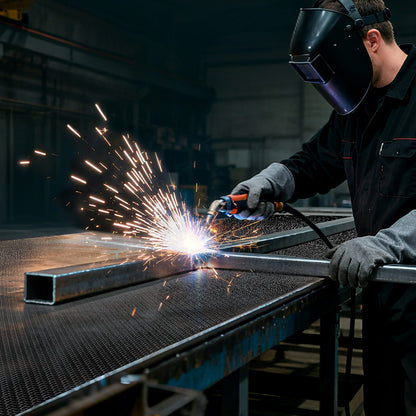 Welding Blanket, 6 x 8 FT Silicone Coated Fiberglass Welding Blanket, Up to 1800°F Heat Resistant Safety Protection Blankets, Flame Retardant Fireproof Insulation Mat with Metal Grommets