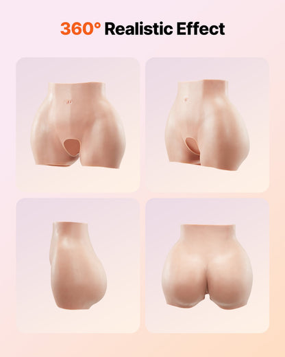 Silicone Butts Hip Enhancer Shapewear Trosa för Crossdresser Drag Queen