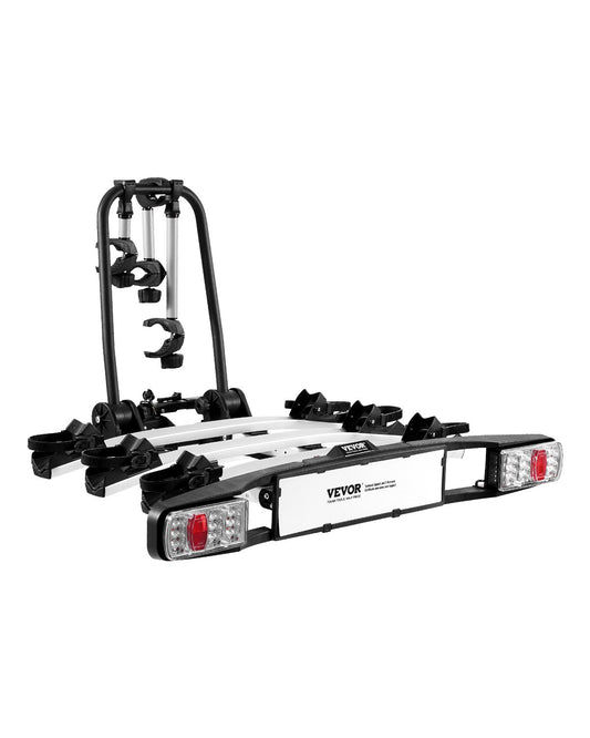 Fahrradträger für 3 Fahrräder Abschließbare Anhängerkupplung Fahrradträger Passend für 5 cm Empfänger