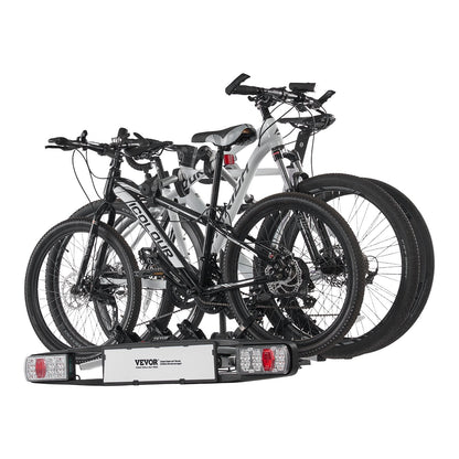 Bike holder for 3 bikes Lockable towbar Bike holder Fits 5 cm receiver