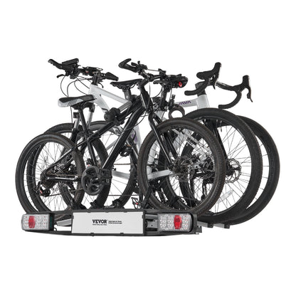 Bike holder for 3 bikes Lockable towbar Bike holder Fits 5 cm receiver