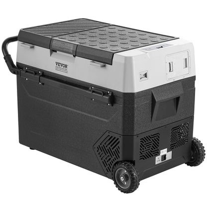 Tragbarer Autokühlschrank mit Gefrierfach, Kompressor, 60 l, Einzelzone, für Auto und Zuhause