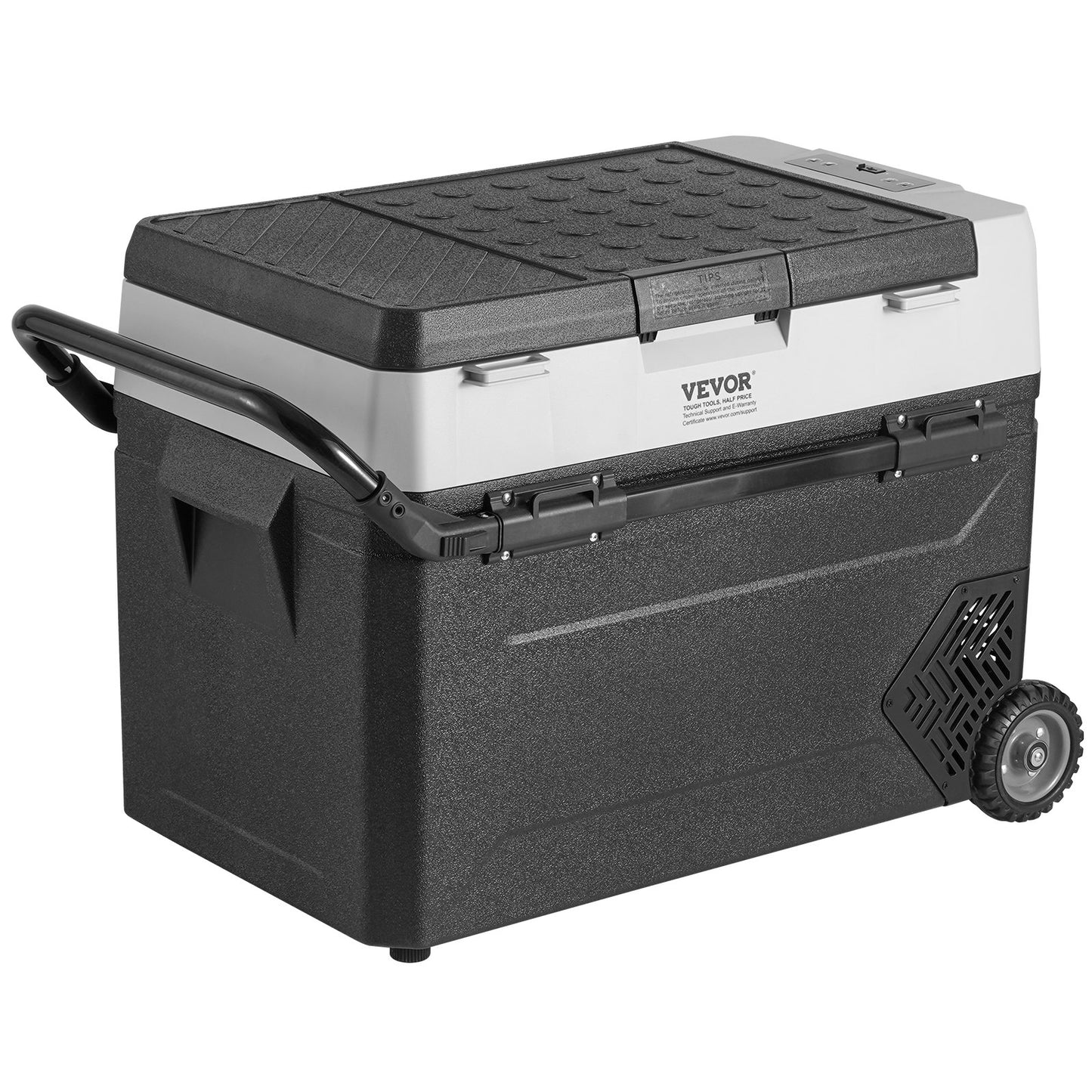 Tragbarer Autokühlschrank mit Gefrierfach, Kompressor, 60 l, Einzelzone, für Auto und Zuhause