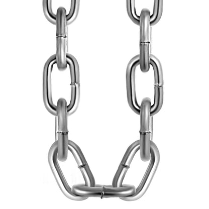 Grade 30 Chain 3/16 Inch by 100Ft Length Grade 30 Proof Coil Chain Zinc Plated Grade 30 Chain for Towing Logging Agriculture and Guard Rails