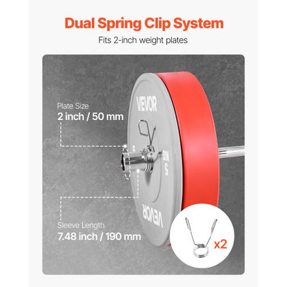 120 cm skivstång, passar 5 cm viktskivor, förkromad skivstång med räfflat grepp för styrketräning, tyngdlyftning, knäböj, marklyft, bänkpress, curl, overheadpress, 227 kg kapacitet |  EU