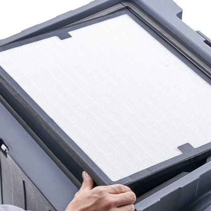 HEPA Air Filter, 15.75'' x 15.75'' Air Filter Replacement, High Efficiency Stage 3 Filters Compatible with BlueDri &amp; Scrubber, Air Purifier, Water Damage Restoration Equipment