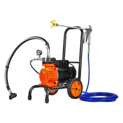 Cart Airless Paint Sprayer Membrane Paint Airless Sprayer 900W Electric