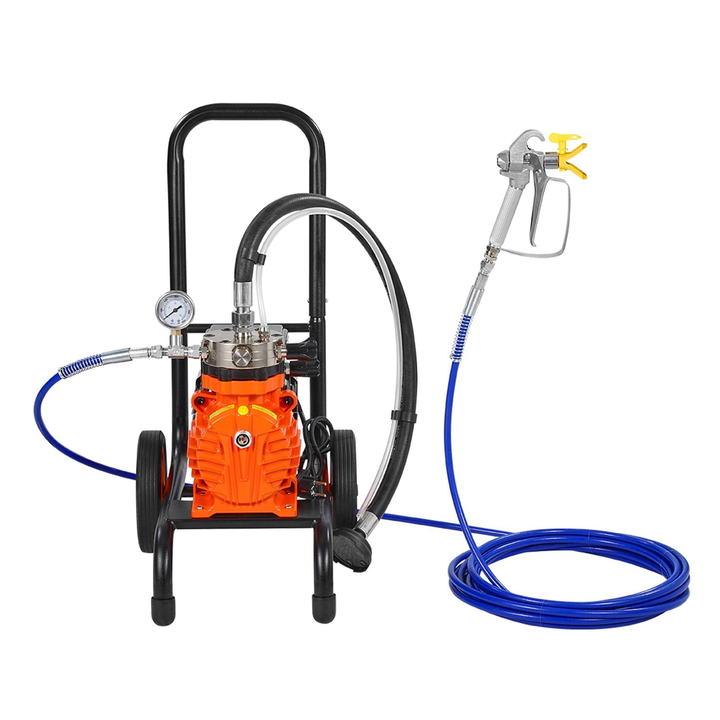 Cart Airless Paint Sprayer Membrane Paint Airless Sprayer 900W Electric