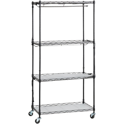 Plant Stand med Grow Lights 4 Eters 45W 49,8" Tall Plant Grow Hylla