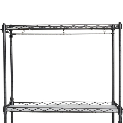 Plant Stand med Grow Lights 4 Eters 45W 49,8" Tall Plant Grow Hylla