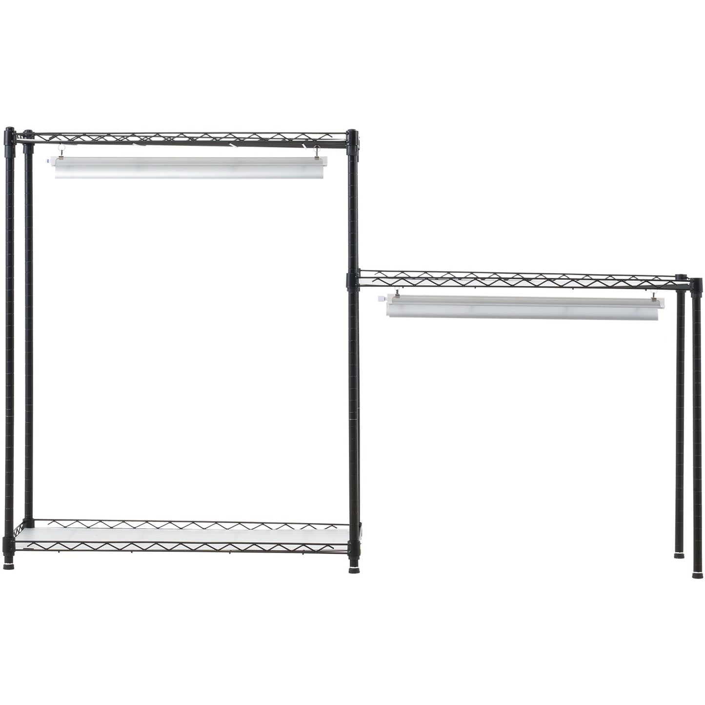 DIY Plant Stand with Grow Lights 6 Eters 192W 70.9" Tall Plant Grow Shelf