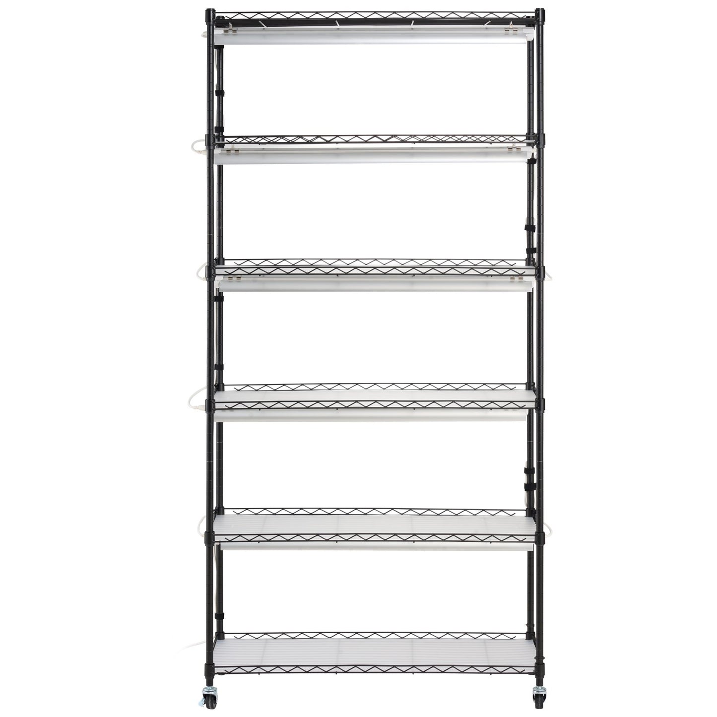 Plant Stand with Grow Light 6 våningar 180W 70,9" Indoor Plant Grow Hylla