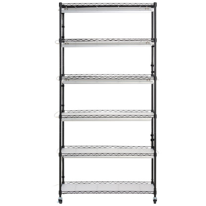 Plant Stand with Grow Light 6 våningar 180W 70,9" Indoor Plant Grow Hylla