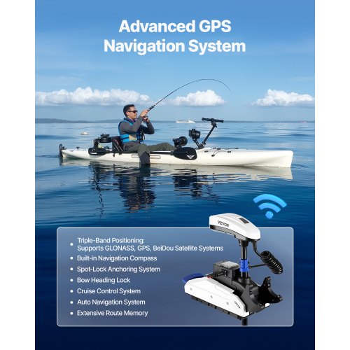 55lb 12V Thrust Electric Trolling Motor Saltwater Boat Motor 36" Shaft | EU