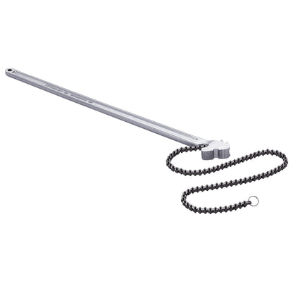 Kettenschlüssel 48 Zoll Kettenrohrzange 13,4 Zoll Durchmesser Kapazität umkehrbar