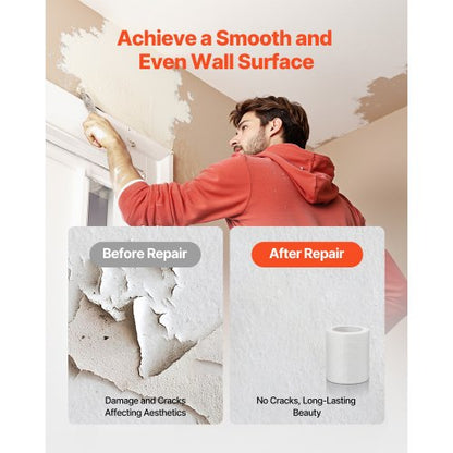 12 rullar 30m x 150mm självhäftande glasfibergipsnättejp