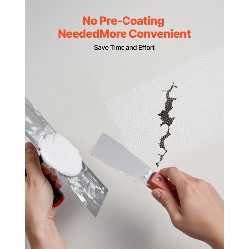 12 rullar 30m x 150mm självhäftande glasfibergipsnättejp