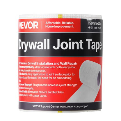 12 rullar 30m x 150mm självhäftande glasfibergipsnättejp