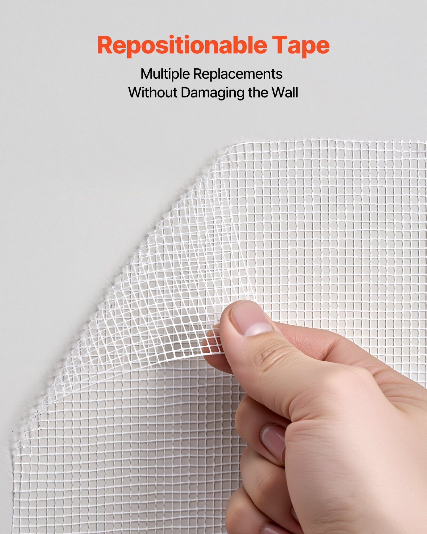 Drywall Mesh Tape, 5.91 inch W x 98.43 ft L Self-Adhesive Fiberglass Drywall Joint Tape, 12 Rolls Dry Wall Patch for Easy Sheetrock Ceiling Crack Repair, to Achieve Smooth Even Wall Surface