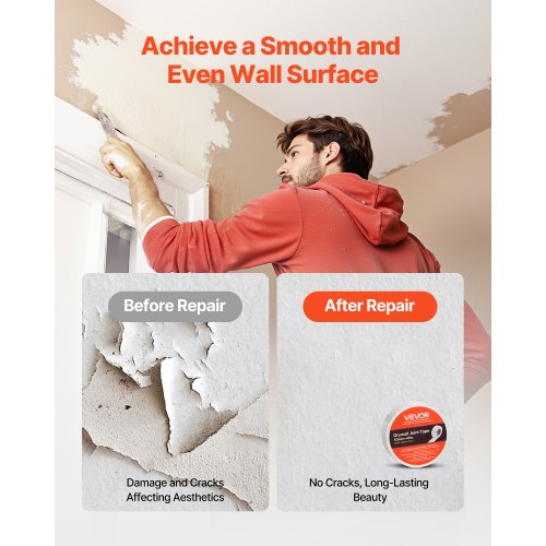 36 Rollen 45m x 50mm selbstklebendes Gipsfaserband