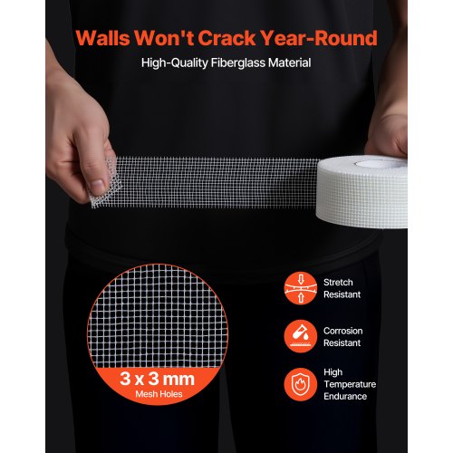 36 Rollen 45m x 50mm selbstklebendes Gipsfaserband