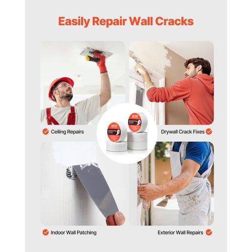 36 Rollen 45m x 50mm selbstklebendes Gipsfaserband