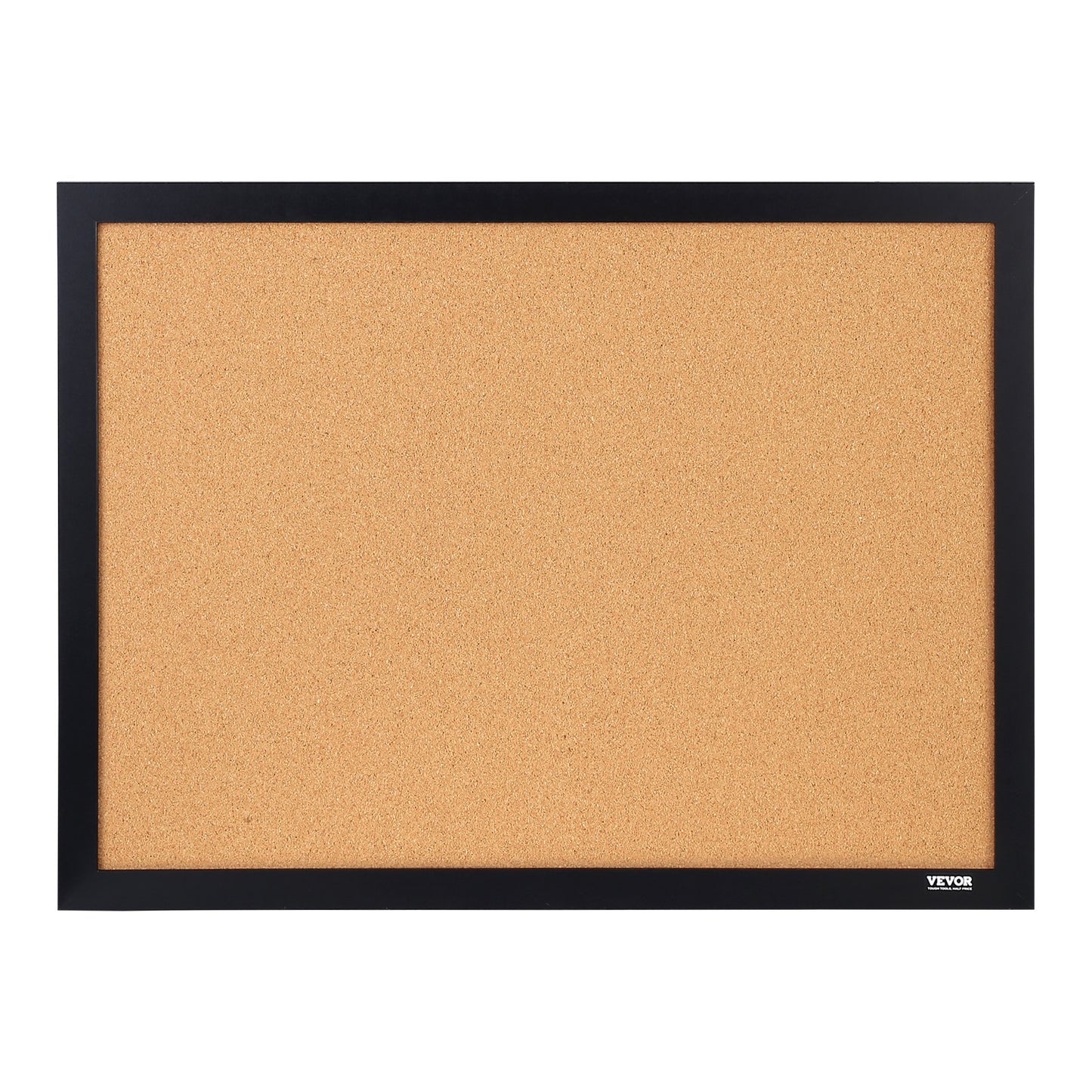 Cork Board, 36x24 inch Bulletin Board with MDF Adhesive Frame, Vision Board includes 10 knitting needles, for display and decoration in office home and school
