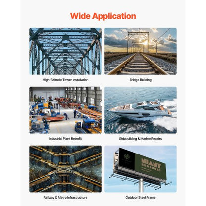 Magnetbohrmaschine Magnetbohrmaschine 1400 W 0-850 U/min Einstellbare Geschwindigkeit | EU