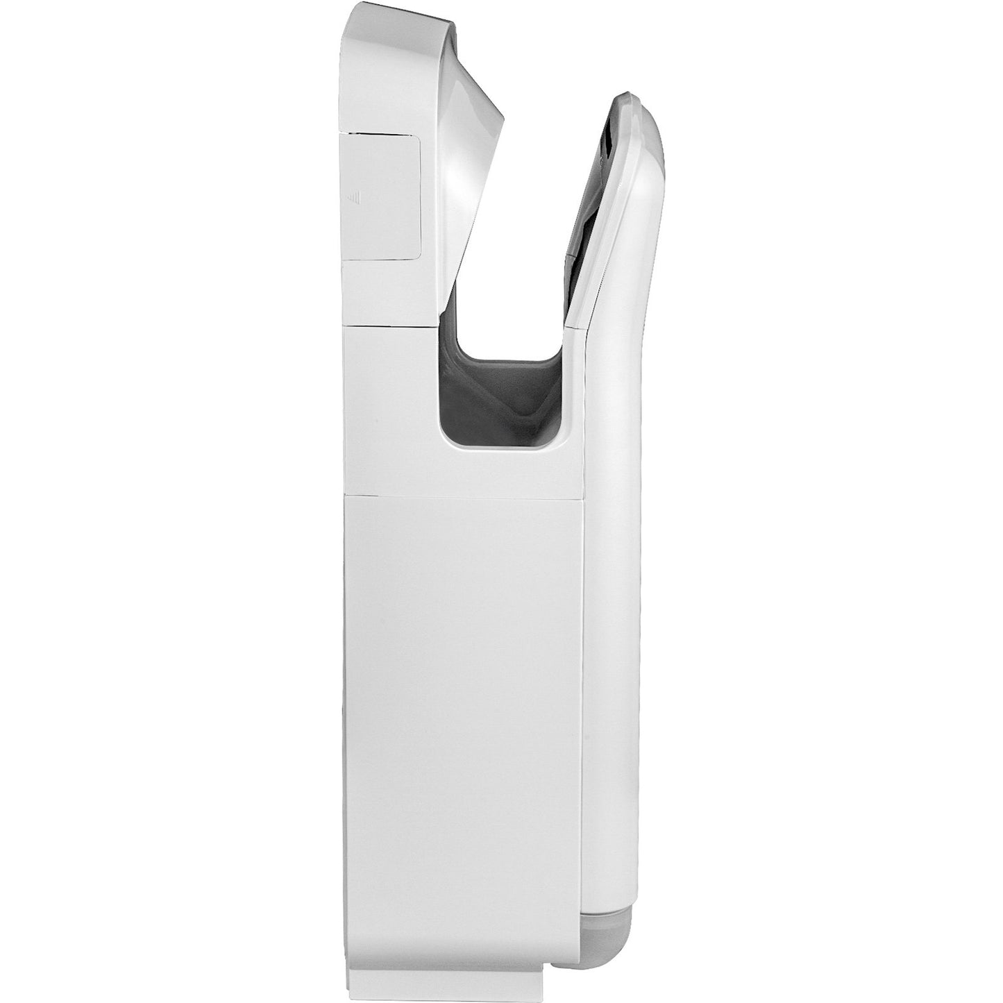 Jet Hand Dryer, Premium Electric Commercial Blade Hand Dryer, ABS Air Dryer Hand with HEPA Filtration Wall Mounted Hand Dryer, 2000W 220V Vertical Hand Dryer, High Speed Automatic Infrared White