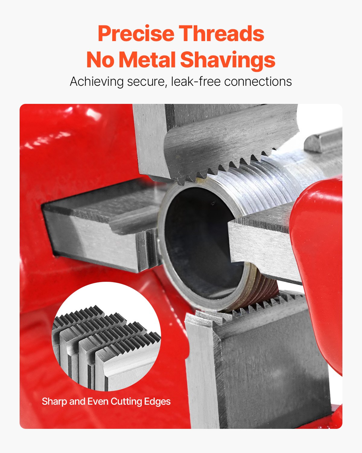 Threading Machine Dies, 1"-2" NPT Pipe Dies(4 Packs), Right-Handed HSS Pipe Threading Dies, Fit Split-Type Machines, RIDGID Universal Die Heads 504A, 711, 713, 811A, 815A, 816, 817, 842