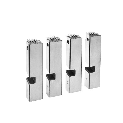 Threading Machine Dies, 2-1/2" to 4" NPT Pipe Dies(4 Packs), Right-Handed HSS Pipe Threading Dies, Fit Integrated Pipe Threading Machines