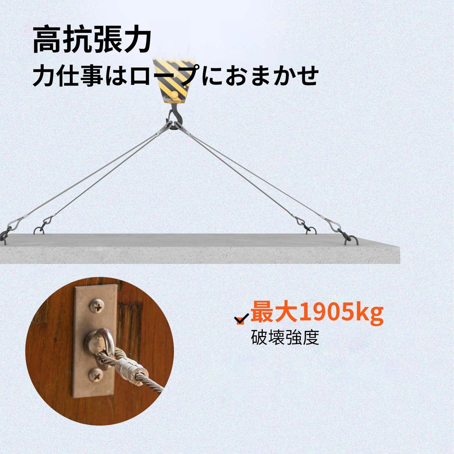 Stainless Steel Cable 3/16\"x 1000ft, T316 Marine Grade Deck Cable Railing, 1x19 Strands Construction Braided Aircraft Cable for Deck Rail String Lights Hanging Porch Fence DIY Baluster