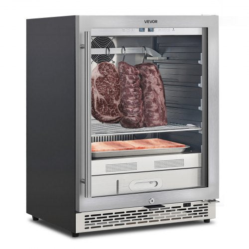 99 LBS Dry Aging Fridge for Steaks, Dry Ager Refrigerator for Meat with Precise Temperature & Humidity Control, Freestanding & Under Counter Beef Aging Machine for Home Kitchen Restaurant Hotel