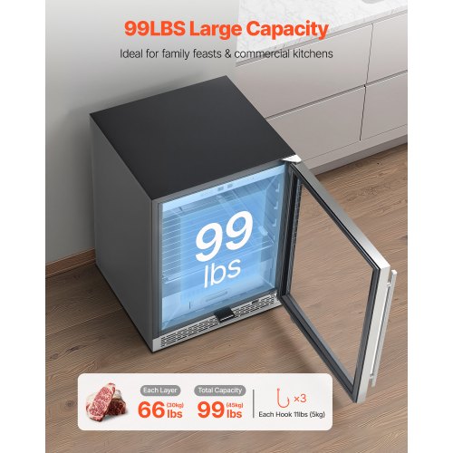 45 kg dry storage refrigerator for steaks dry storage refrigerator for meat for home | EU