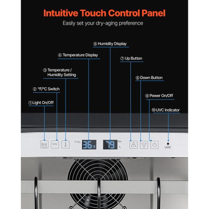 45 kg dry storage refrigerator for steaks dry storage refrigerator for meat for home | EU