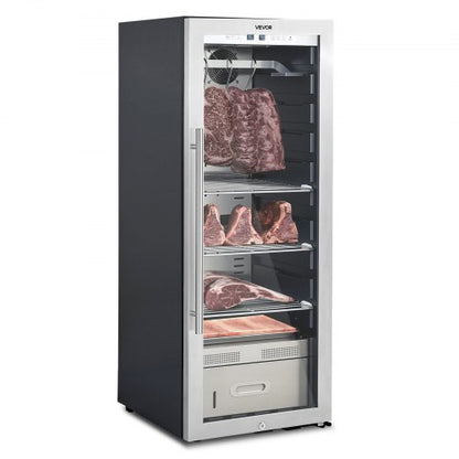 232 LBS Dry Aging Fridge for Steaks, Dry Ager Refrigerator for Meat with Precise Temperature & Humidity Control, Freestanding Beef Aging Machine Refrigerator for Home Kitchen Restaurant Hotel