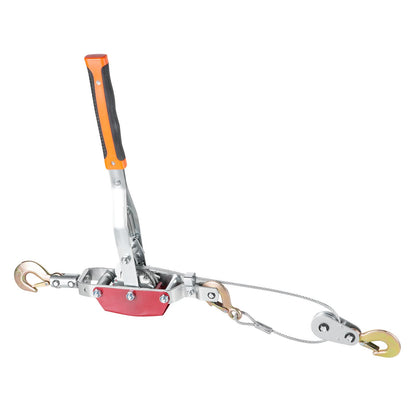 Power Puller Come Along Winde, 4 Tonnen, 8818 lbs, Hochleistungs-Zughebezeug, 3 Haken