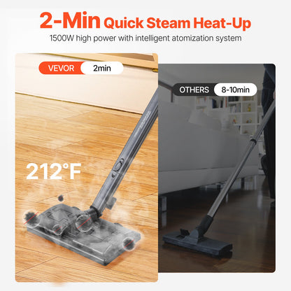 Dampfreiniger Mehrzweckdampfer mit 23 Haushaltsreinigungszubehör