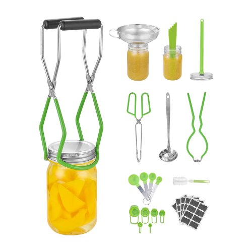 Canning Supplies Starter Kit 9 pcs. Stainless Steel Water Bath Canning Kit | EU