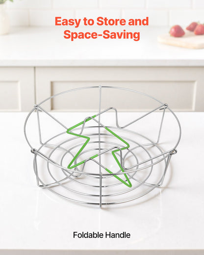 21 QT Canning Pot with Rack and Lid, Stainless Steel Waterbath Canner with Dual Handle and Glass Lid, Compatible with All Cooktops: Induction, Gas, Electric, Glass, Ceramic, Halogen