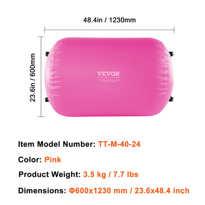Air Track Tumble Track Aufblasbares Luftfass mit Pumpe Gymnastik Gymnastikmatte